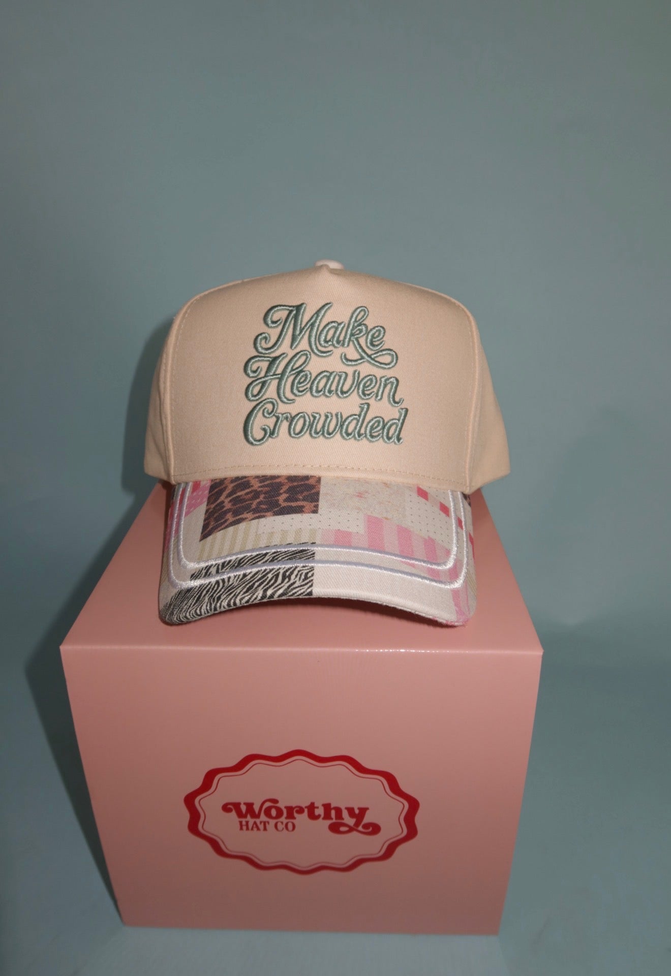 Make Heaven Crowded Pattern Hat