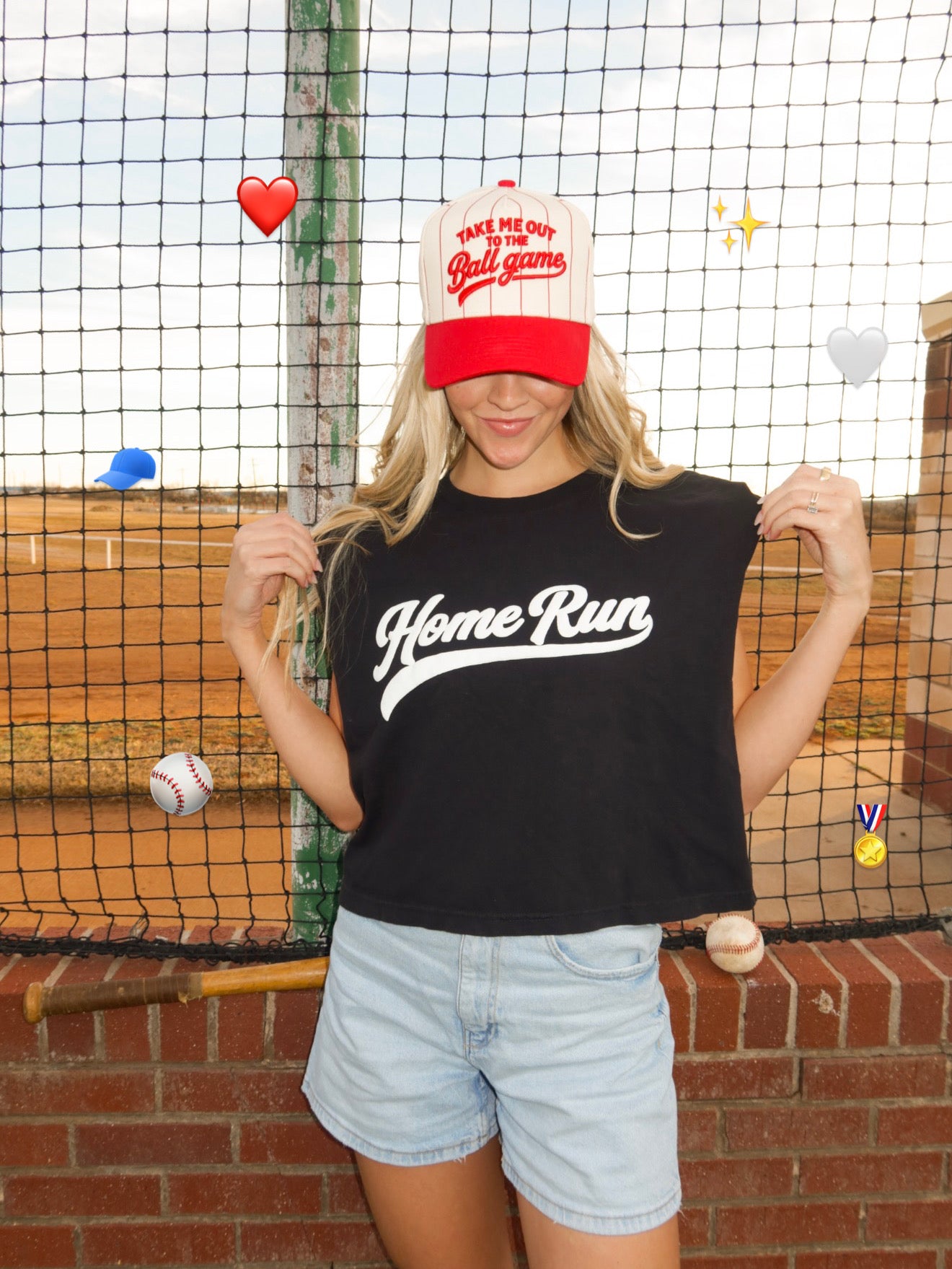 Home Run Muscle Tee