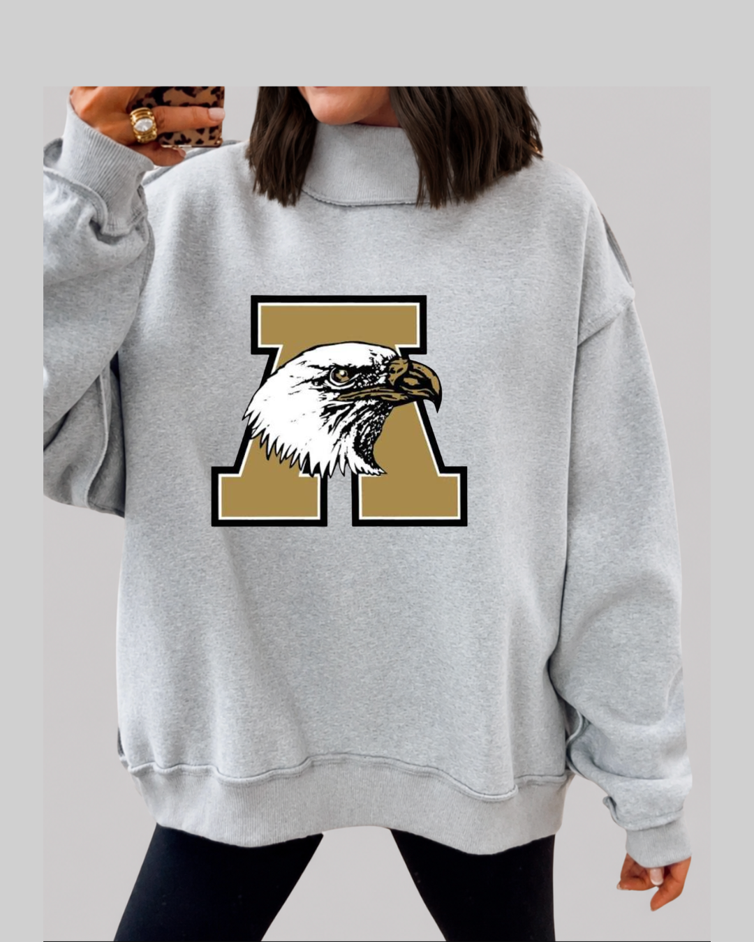 Abilene High REVERSIBLE mock-neck