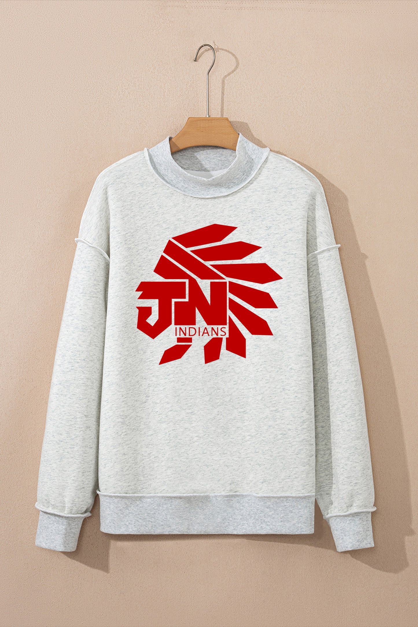 JIM NED REVERSIBLE mock-neck