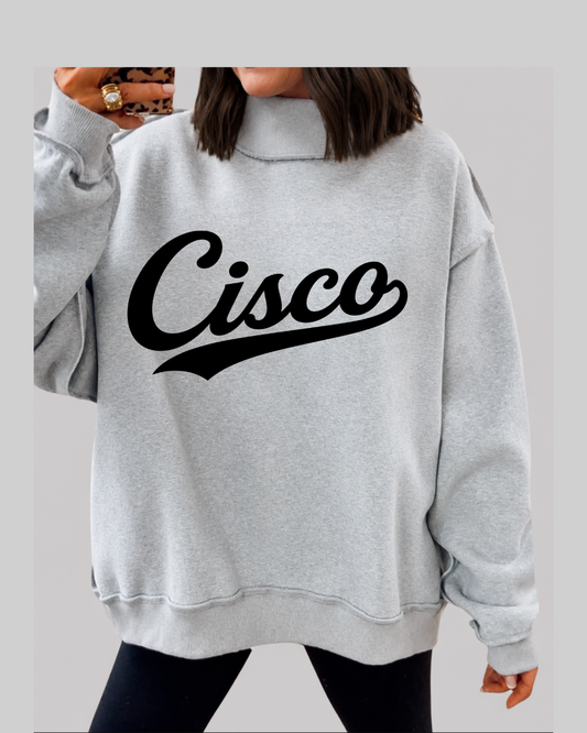 Cisco REVERSIBLE mock-neck