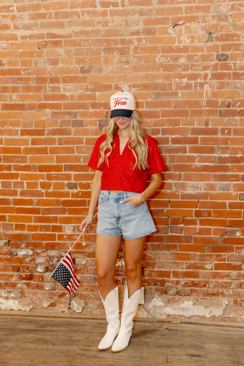 Land of the FREE Rope Hat