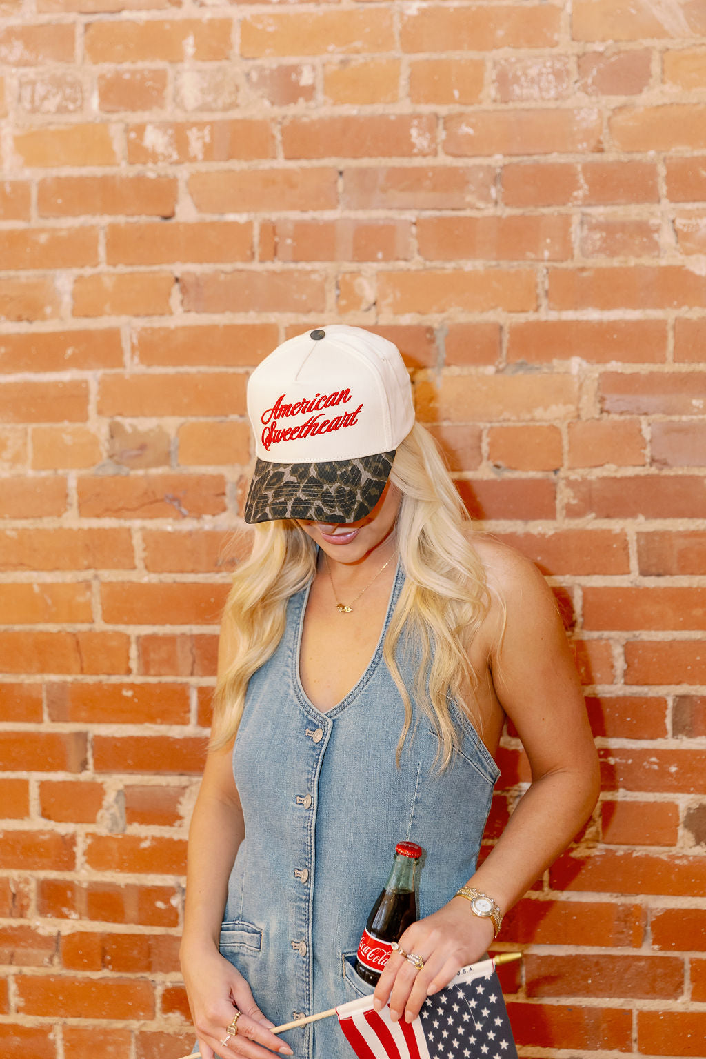 American Sweetheart Leopard Hat