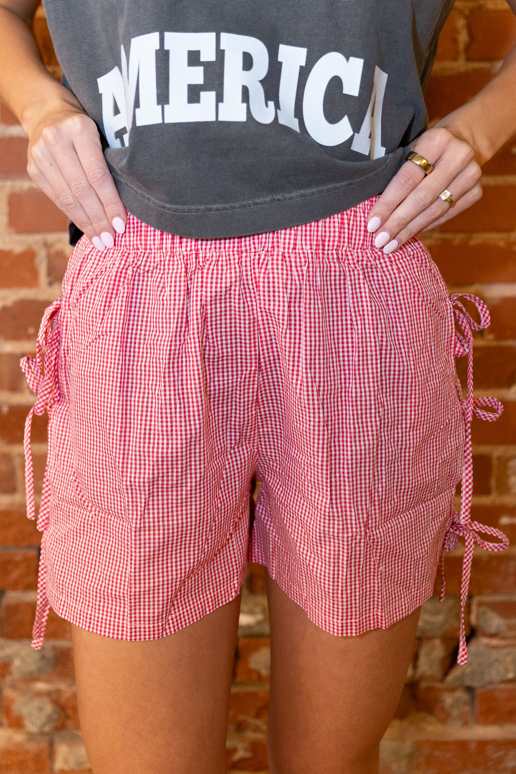 Side Bow Tie  Shorts