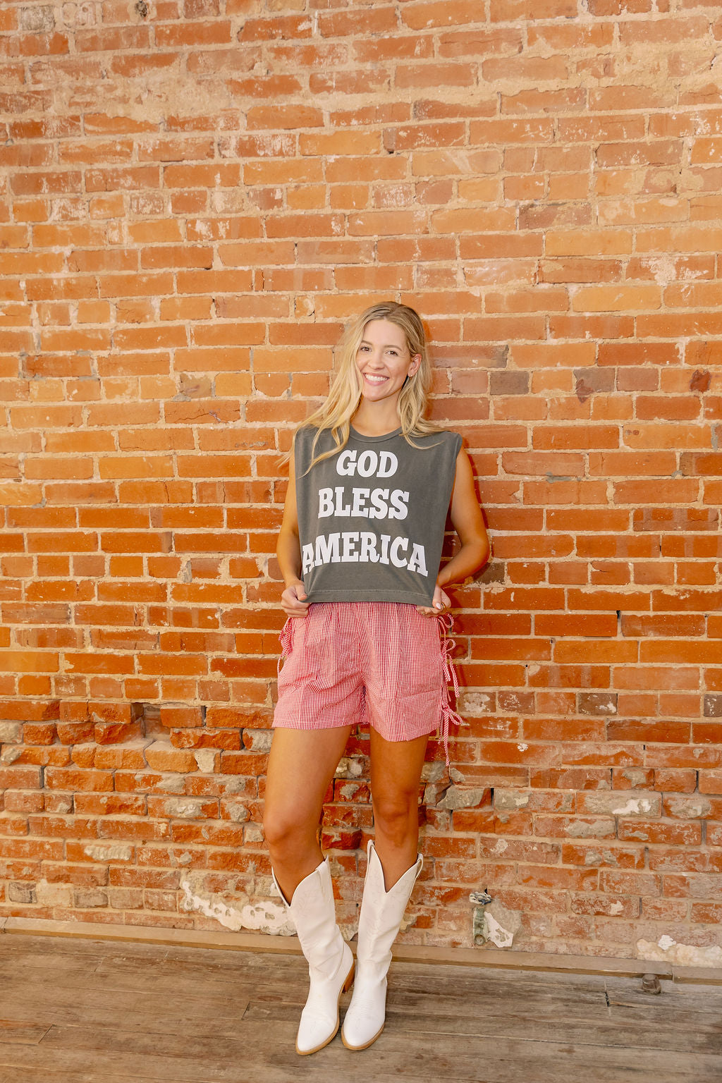 God Bless America Muscle T-Shirt