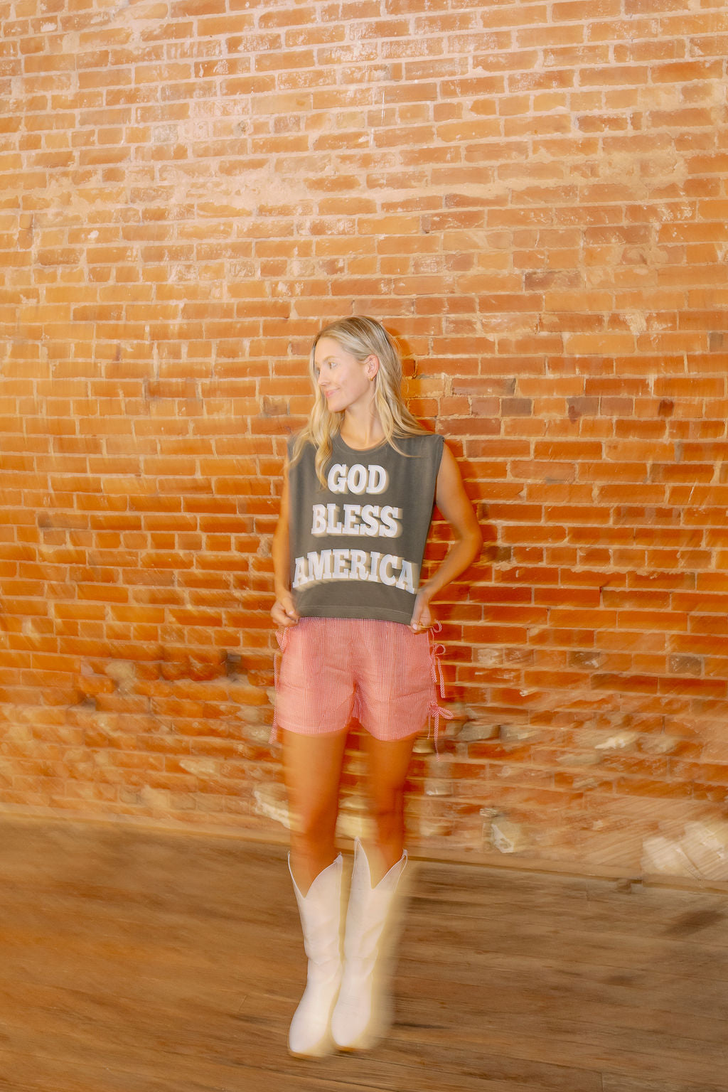 God Bless America Muscle T-Shirt