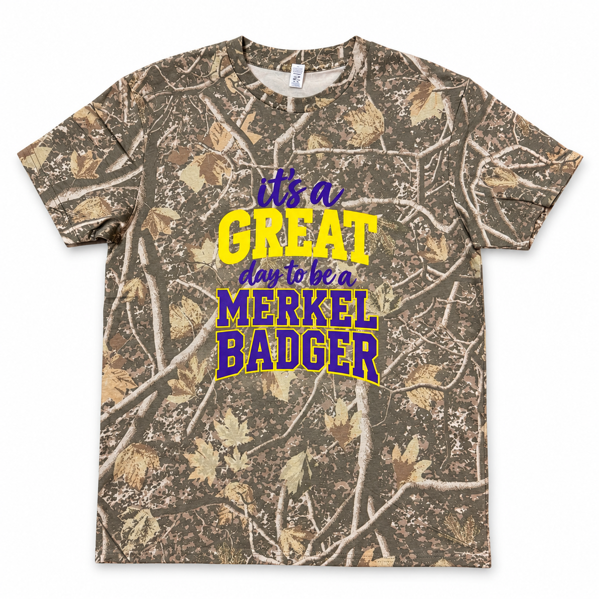 It’s a GREAT day to be a Merkel Badger Camo 💜💛