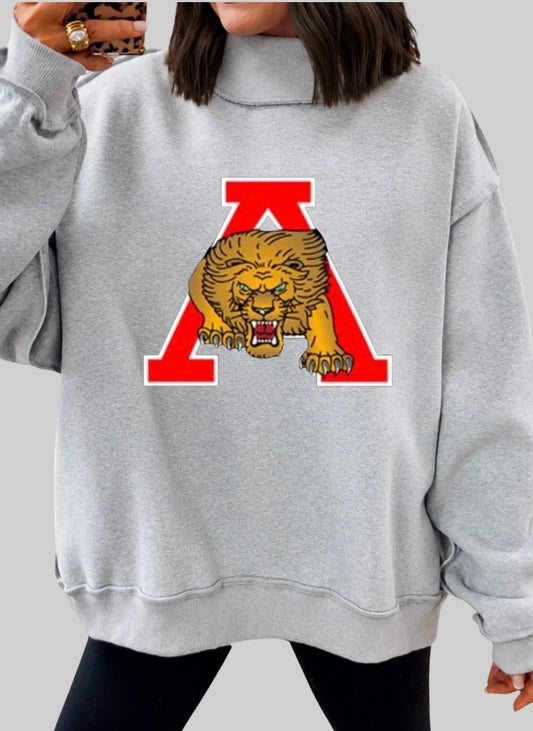 Albany lions REVERSIBLE mock-neck