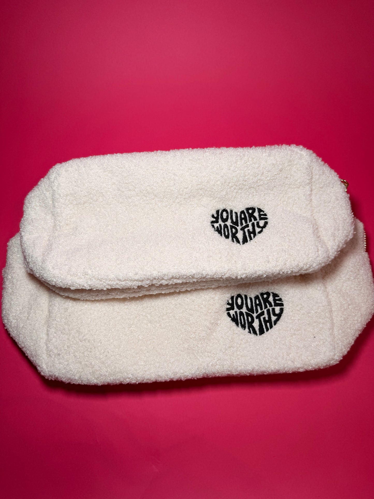 White Teddy Bag