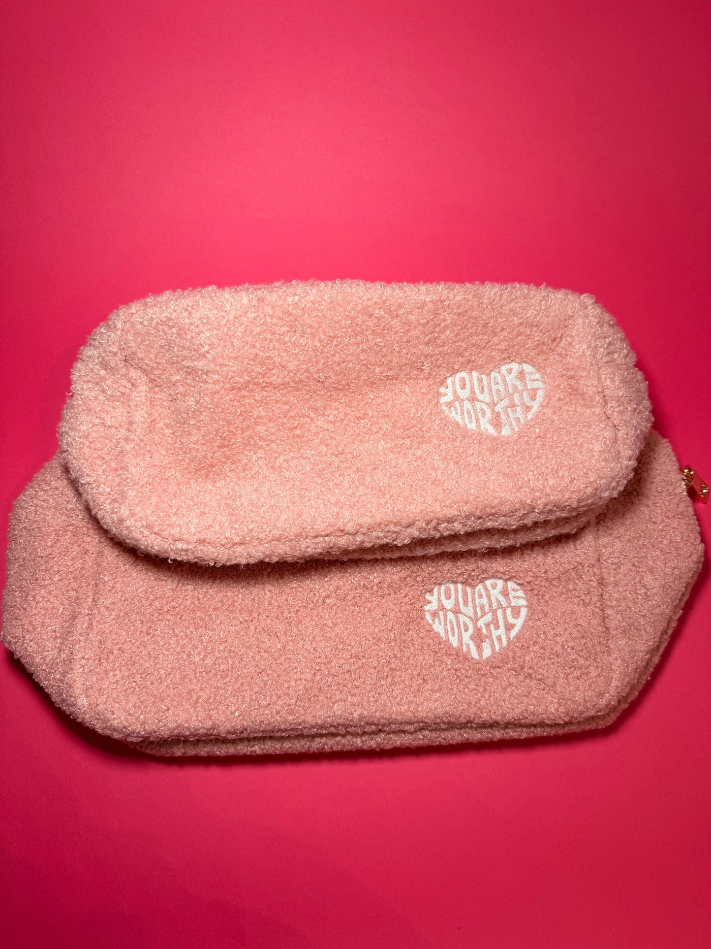 Pink Teddy Bag