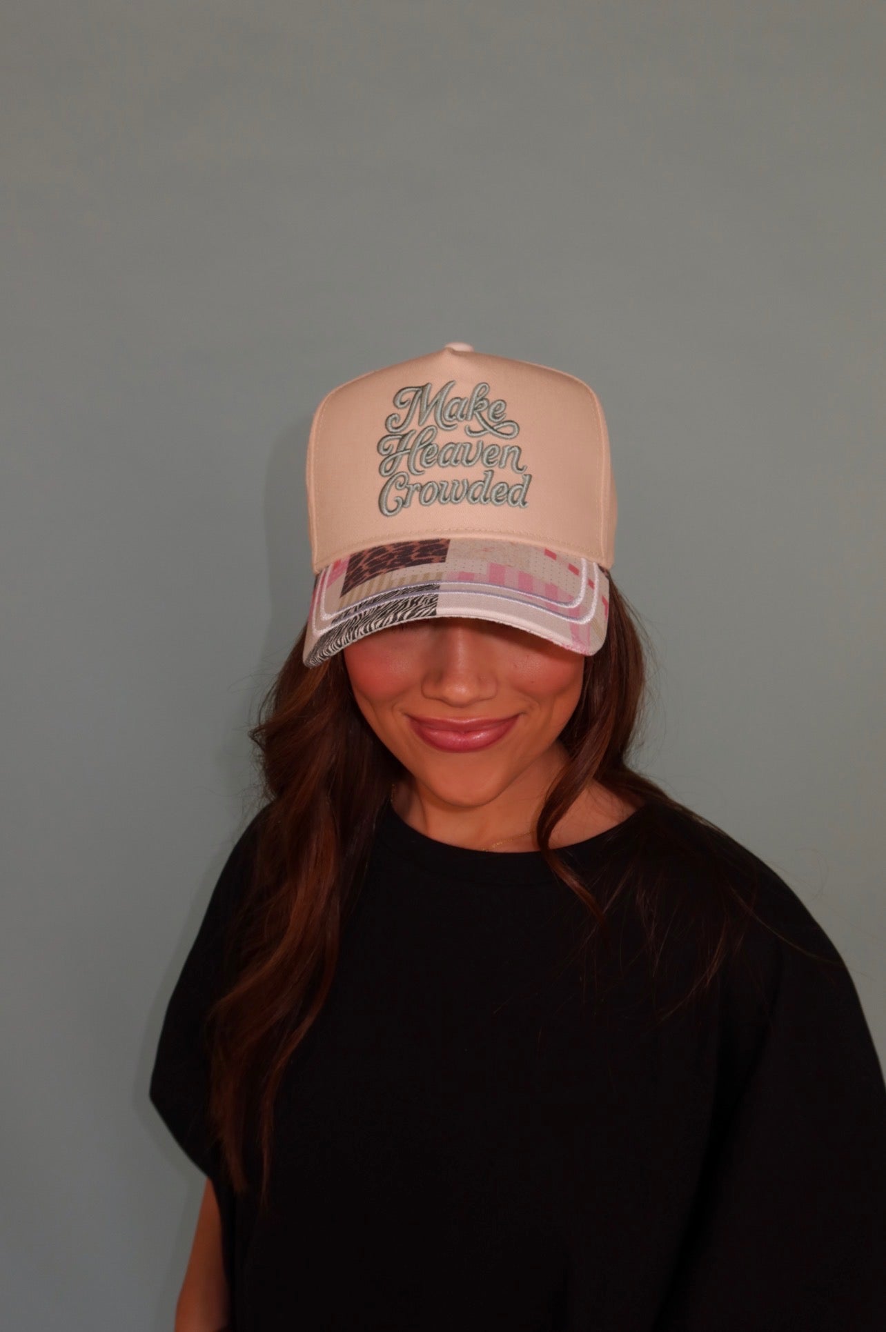 Make Heaven Crowded Pattern Hat