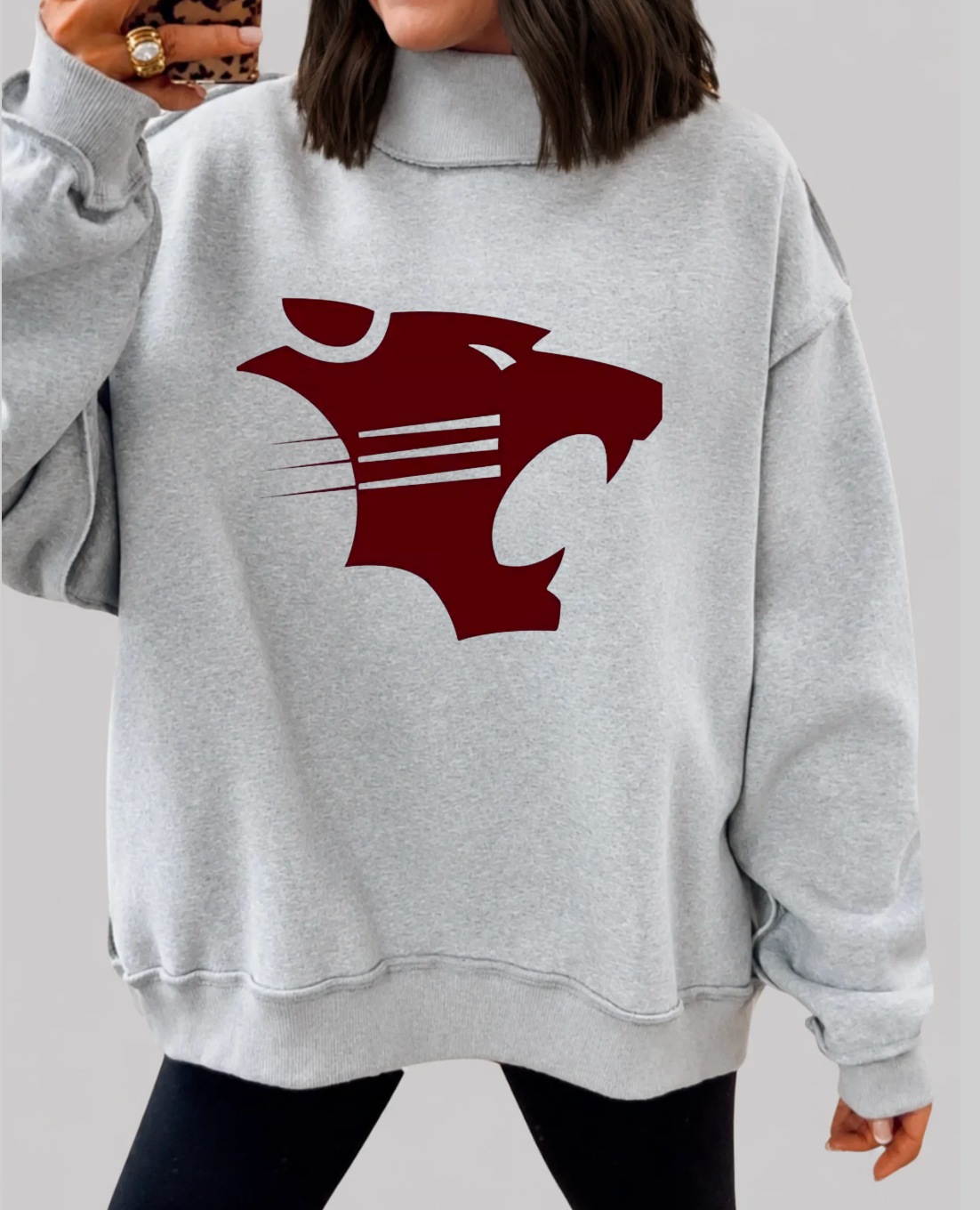 Hawley REVERSIBLE mock-neck