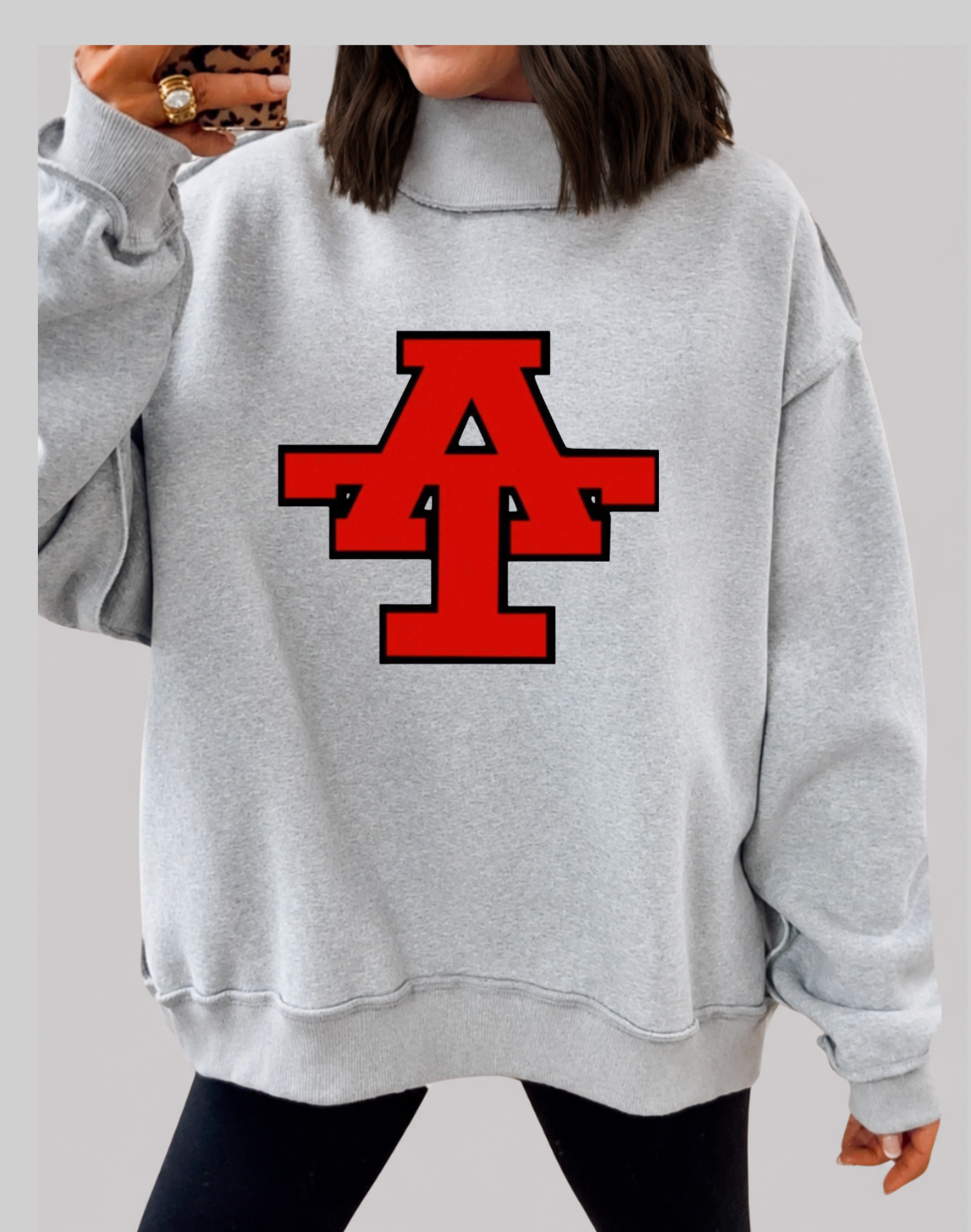 Anson REVERSIBLE mock-neck