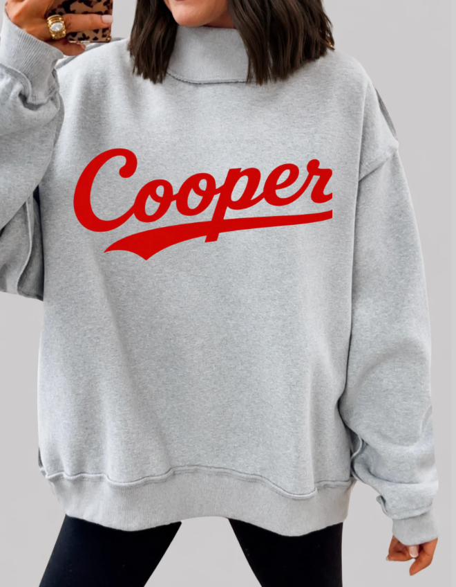 Cooper REVERSIBLE mock-neck