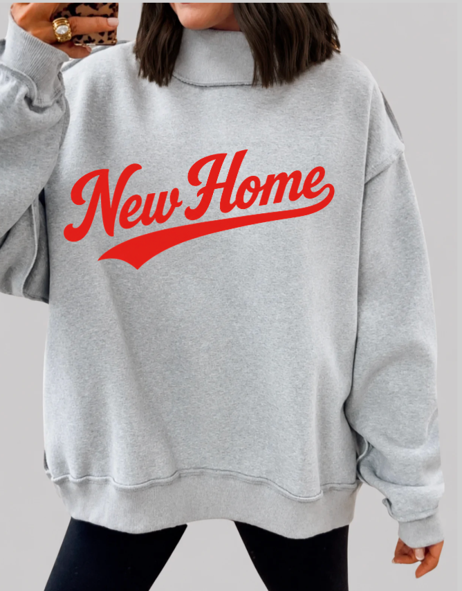 New Home REVERSIBLE mock-neck