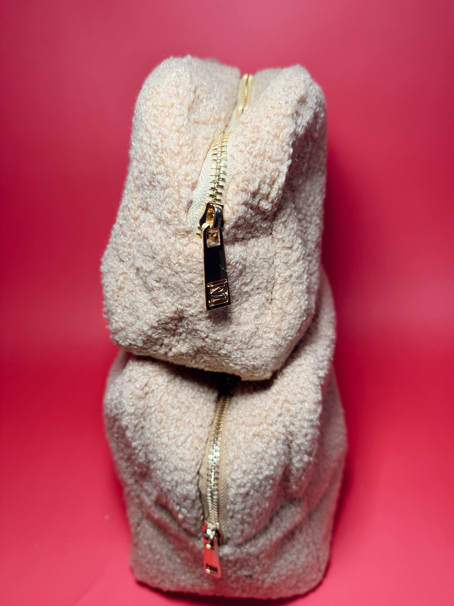 Tan Teddy Bag