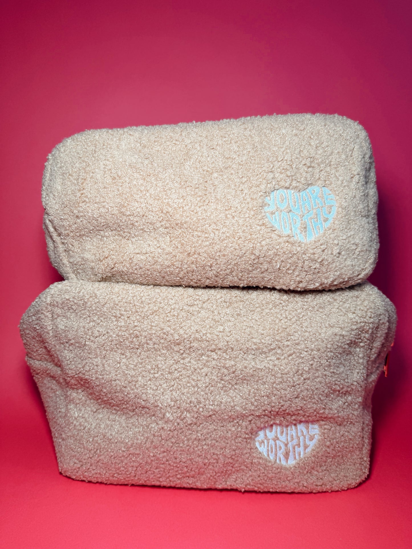 Tan Teddy Bag