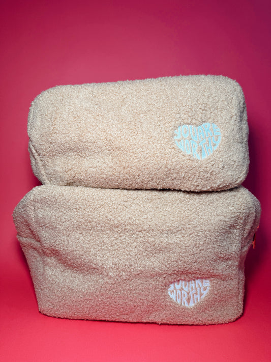 Tan Teddy Bag
